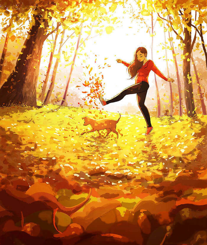 Enjoying Carefree Walks