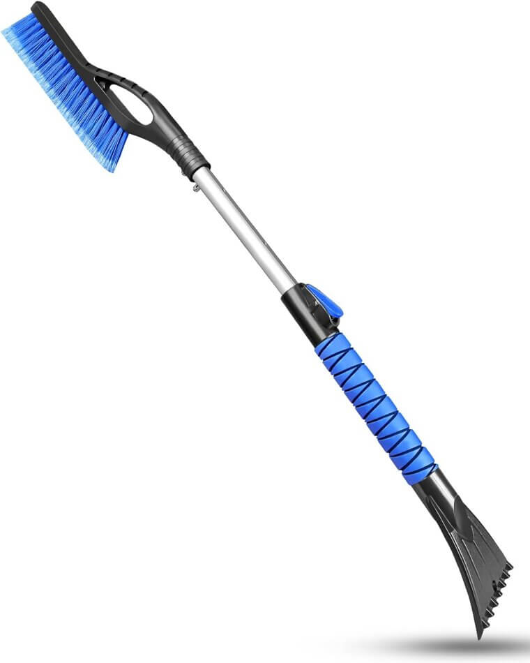 Car Snow Brush & Scraper - Your Winter Essential! - Enjoy 5% Off!