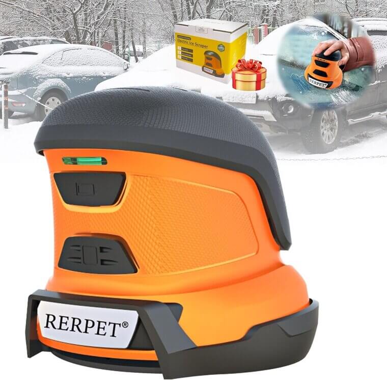 Stay Winter Ready with Electric Ice Scraper - Your Car's Best Friend - 25% Off!