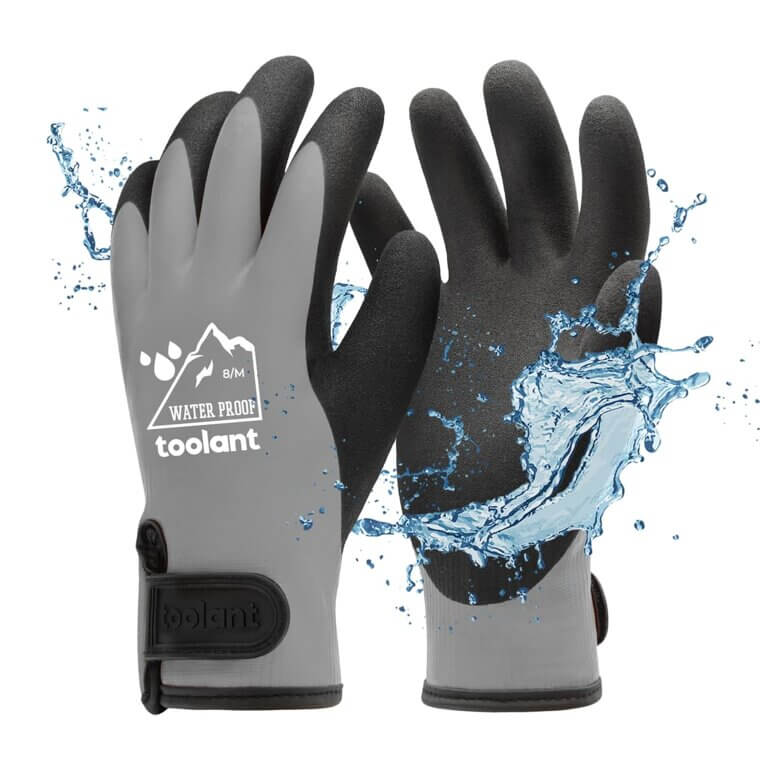 Waterproof Thermal Gloves - Perfect for Winter Work & Touchscreen Use 