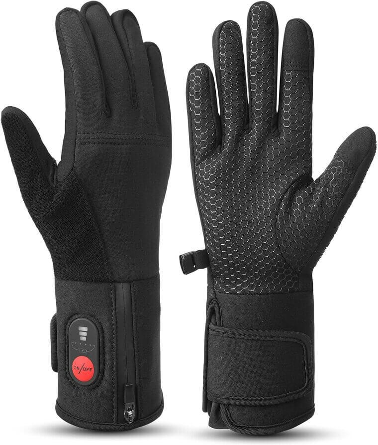 Heated Glove Liners - Thin, Rechargeable & Touchscreen Friendly - Don’t Miss the 15% Discount!