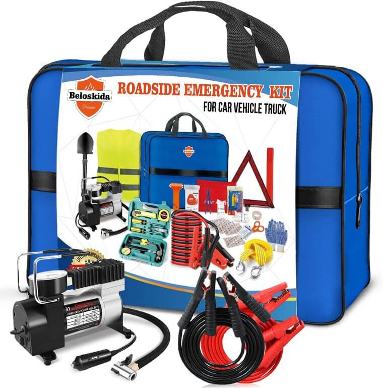 Emergency Car Kit - Essential Roadside Safety Tools for Peace of Mind - Now 33% Off!