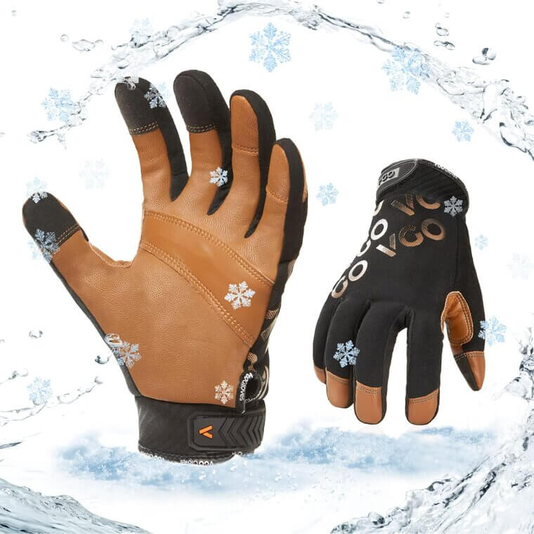 Vgo Winter Mechanic Gloves - Stay Warm & Dexterous! - Don’t Miss the 20% Discount!