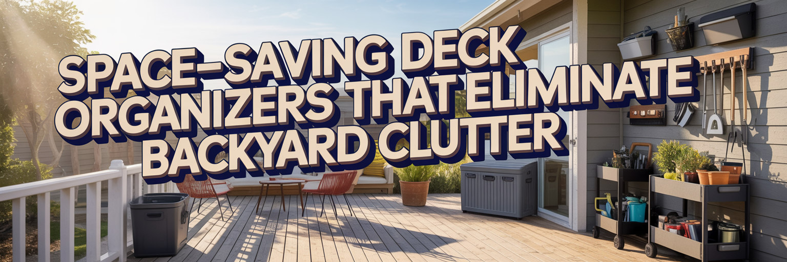 The Deck Organizers Flying Off Shelves This Season