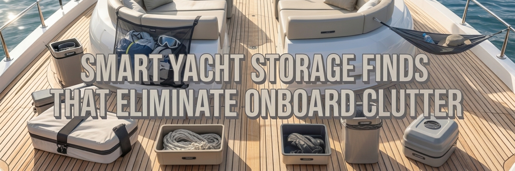 Yacht Storage Finds That Keep Decks Clutter-Free