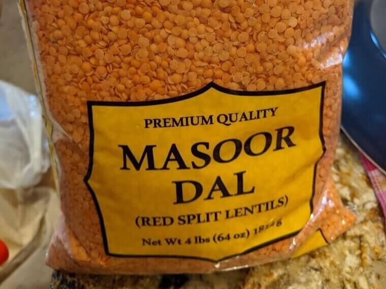 Red Split Lentils