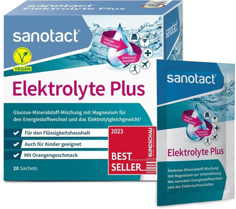 sanotact Elektrolyte Für Erfrischung Und Balance - Verpassen Sie Nicht Den 28% Rabatt! 
