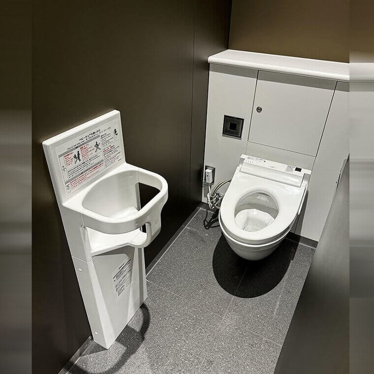 Toilets That Have Baby Holders so You Can Use the Restroom in Peace