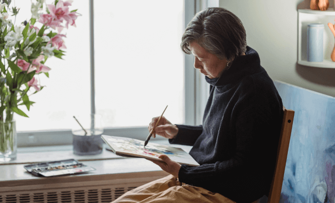 Crafting as a Form of Mindful Relaxation