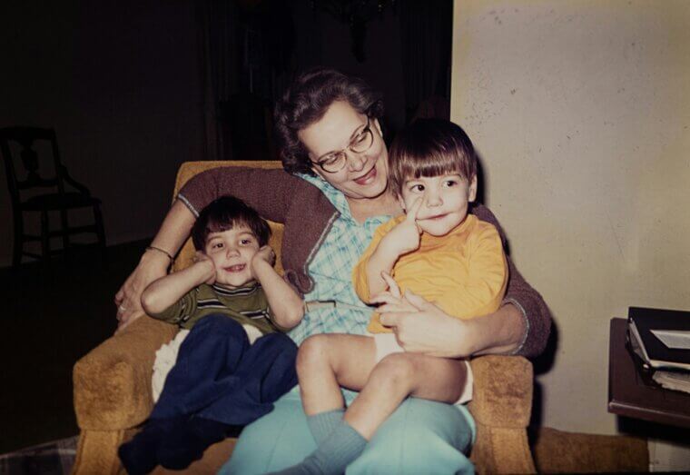 Sweeping the Porch and Front Steps