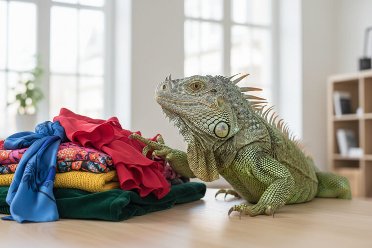 The Iguana Who Became a Fashion Critic