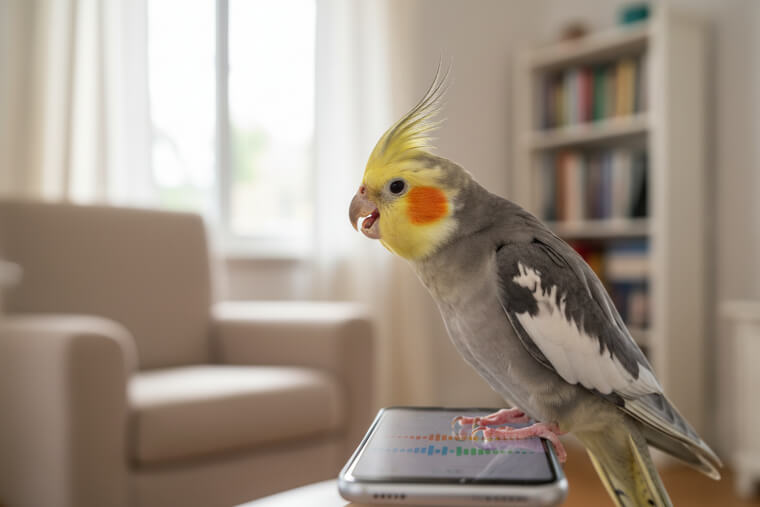 The Cockatiel Who Became a Mimic Comedian
