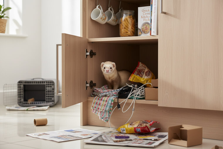 The Ferret Who Became a Master Escape Artist