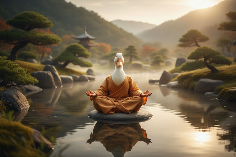 The Duck Who Became a Zen Master