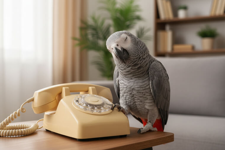 The Parrot Who Perfected Prank Calls