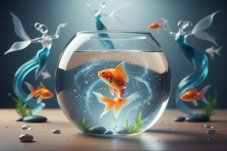 The Fish Who Became a Synchronized Swimmer