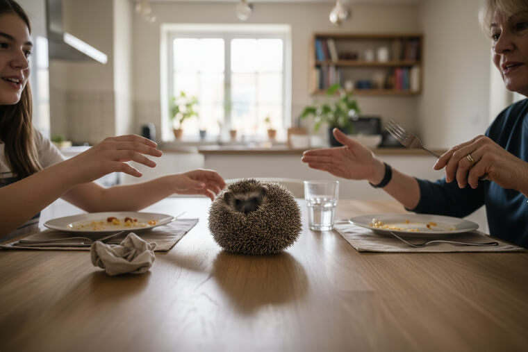 Spike the Peacekeeper Hedgehog