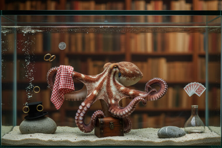 The Octopus Who Mastered Magic Tricks
