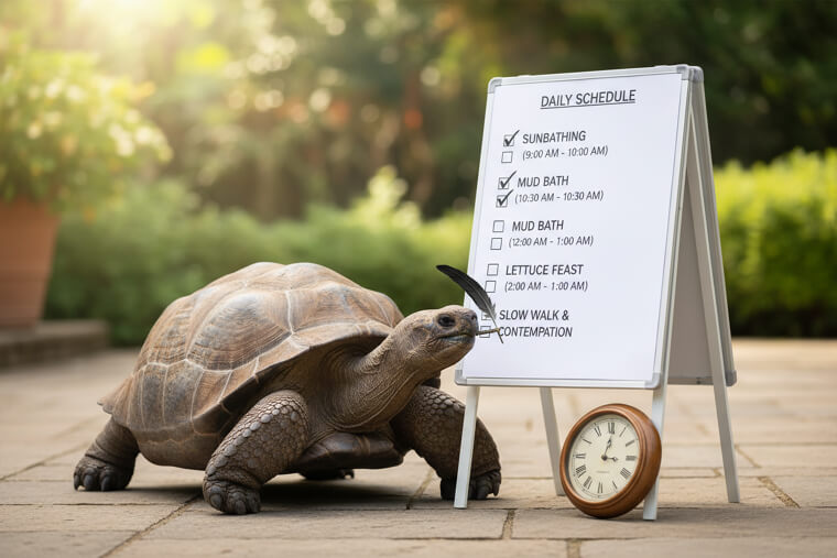 The Tortoise Who Discovered Time Management