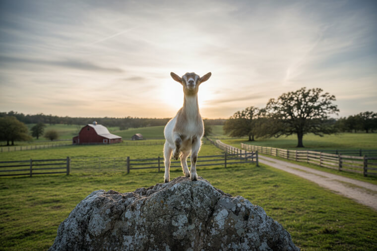 The Goat Who Discovered Performance Art