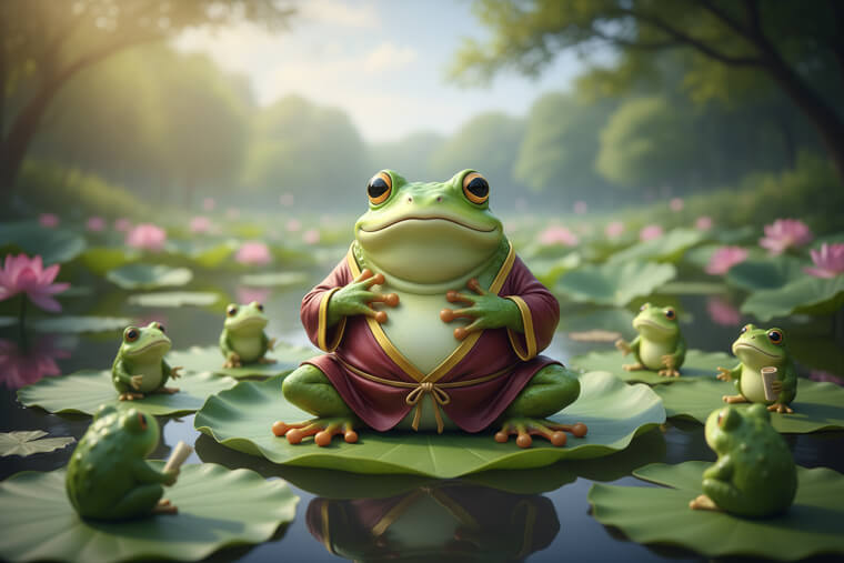 The Frog Who Mastered Life Coaching