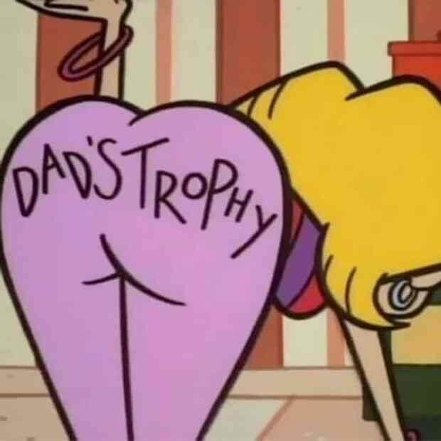 Dexter's Laboratory - Dad's Trophy... We Hope the Kids Watching This Didn't Know How to Read yet