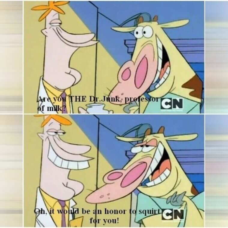 Cow and Chicken - The Perfect Job for Cow