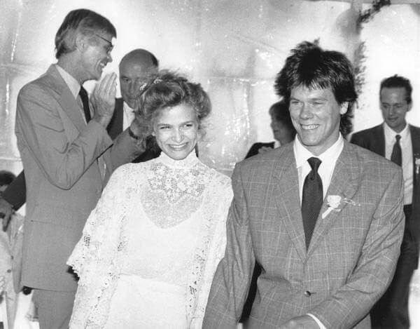 Kevin Bacon and Kyra Sedgwick, 1988: The "Footloose" Star's Wedding to His Distant Cousin