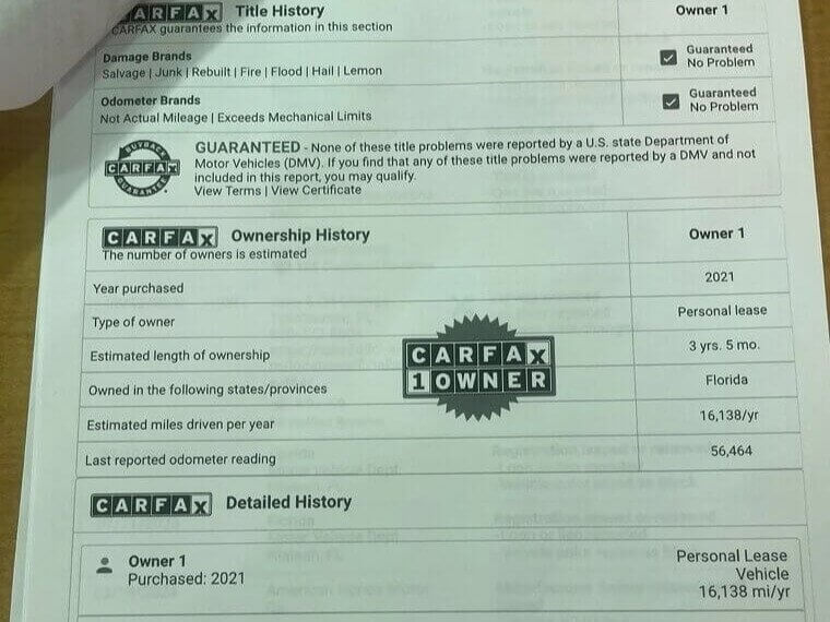 Check the Car’s History