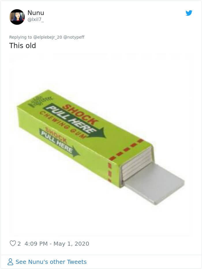 ​The Shock Chewing Gum