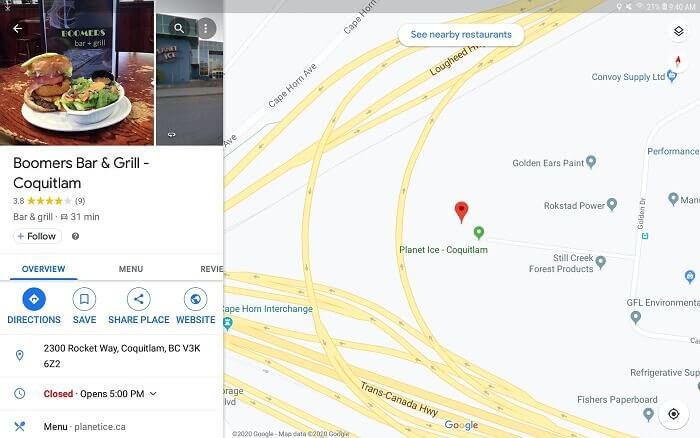 A Restaurant Name for Boomers