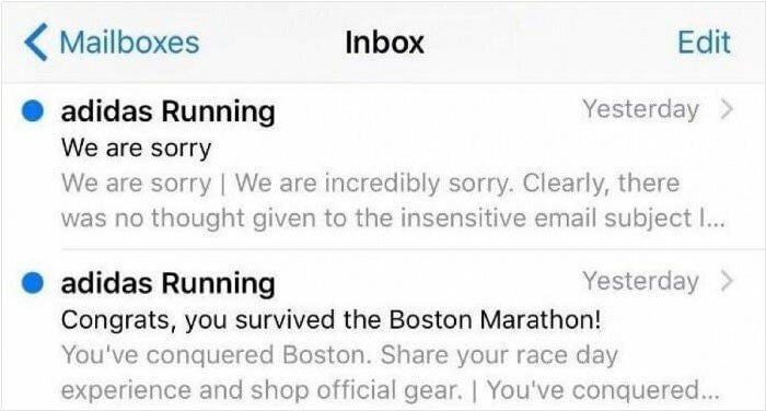 Adidas' Message Turned Into a Very Big Fail