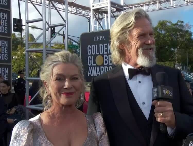 Jeff Bridges and Susan Geston