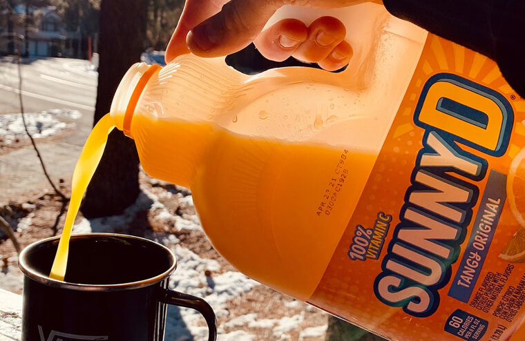 Unnaturally Orange Food And Drinks