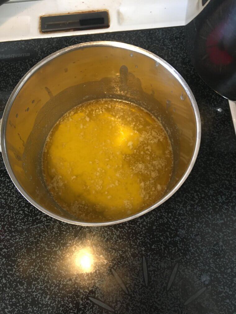 Clarifying Butter for High Heat Sautéing