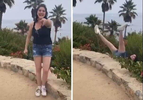 How Did She Even Fall There?