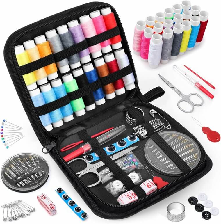 Compact Sewing Kit for Travel & Home Essentials - Enjoy 22% Off!