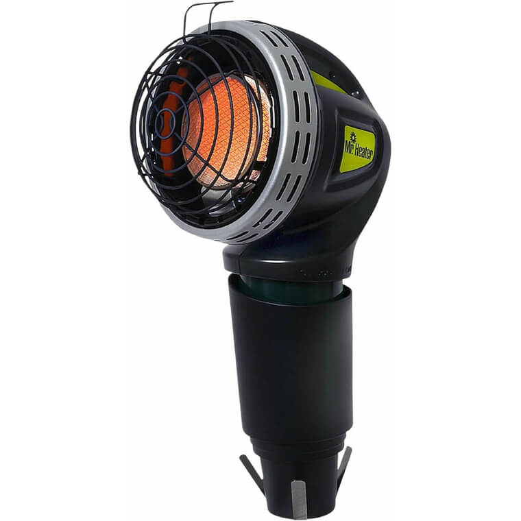 Stay Warm with Mr. Heater Golf Cart Heater - Wind-Resistant & Safe