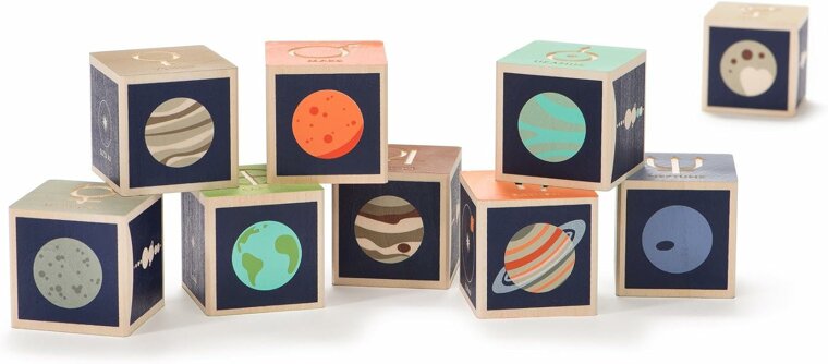 Explore the Universe With Uncle Goose Planet Blocks - Educational Fun for Kids