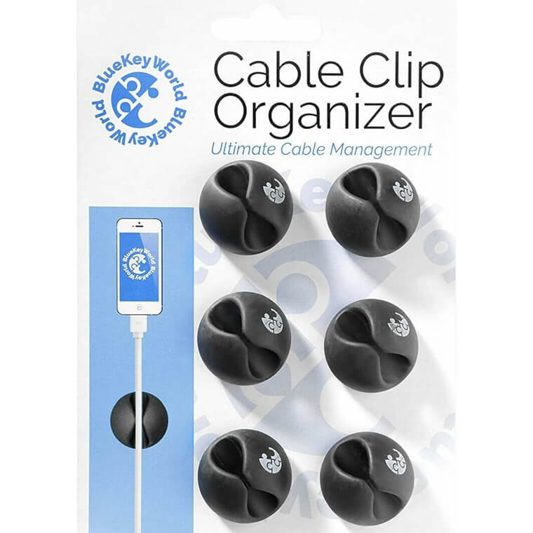 Cable Clips Organizer - Tidy Your Space Effortlessly