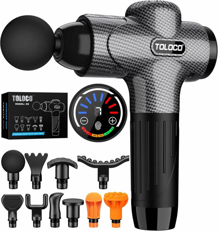 Revolutionize Recovery With TOLOCO Massage Gun - Deep Tissue Relief - 28% Off!
