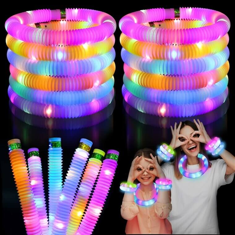 Exciting Party Favors: Glow Fidget Tubes for Kids!