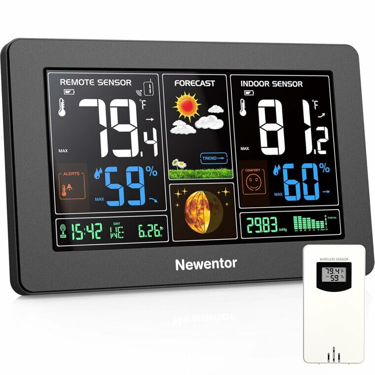 Experience Precision With Newentor Weather Station - 33% Off!