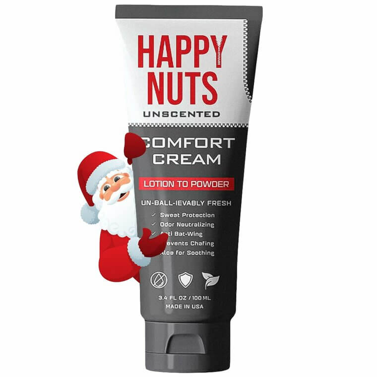 Stay Fresh With HAPPY NUTS Cream - Anti-Chafing & Odor Control - Enjoy 17% Off!