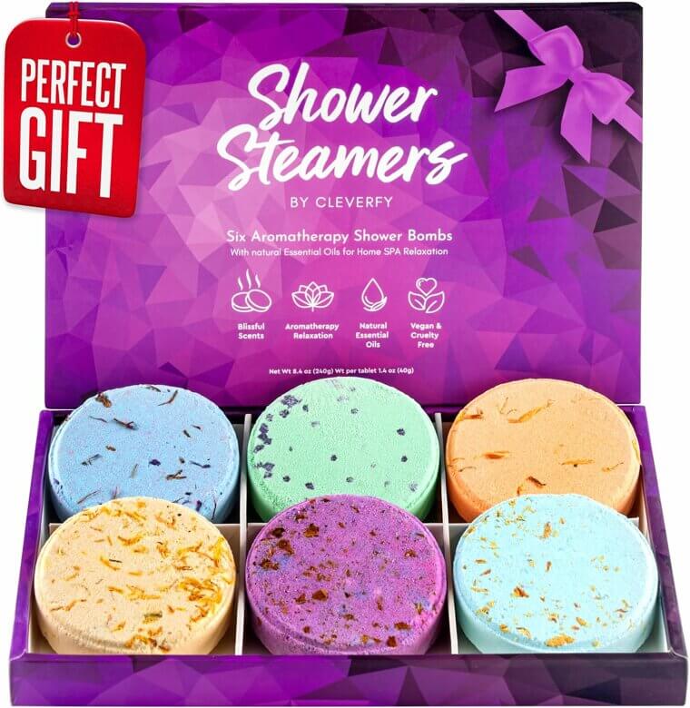 Indulge in Cleverfy Shower Steamers for Aromatherapy Bliss