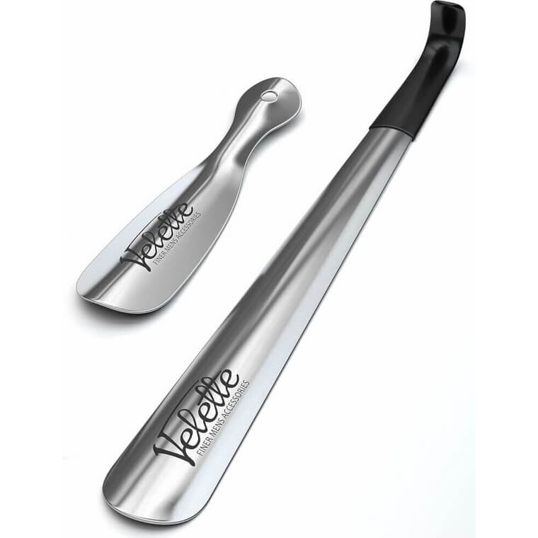 Effortless Shoe Fitting With Velette Shoe Horn - Perfect for Everyone!