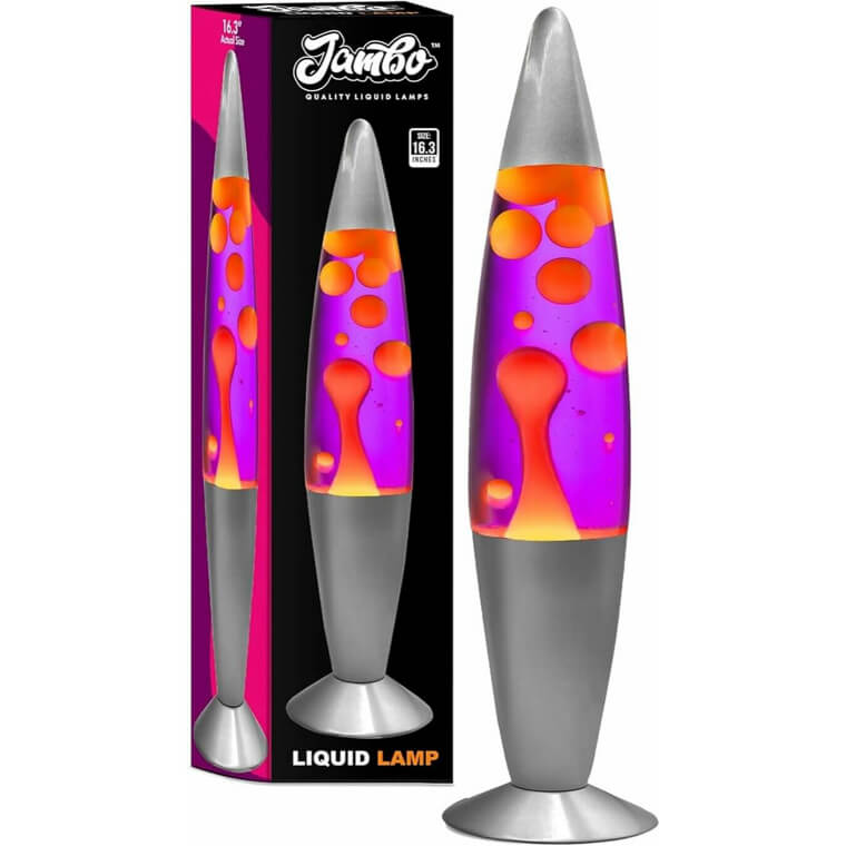 Transform Your Space with Jambo Liquid Lamp - A Mesmerizing Nightlight 10% Off!