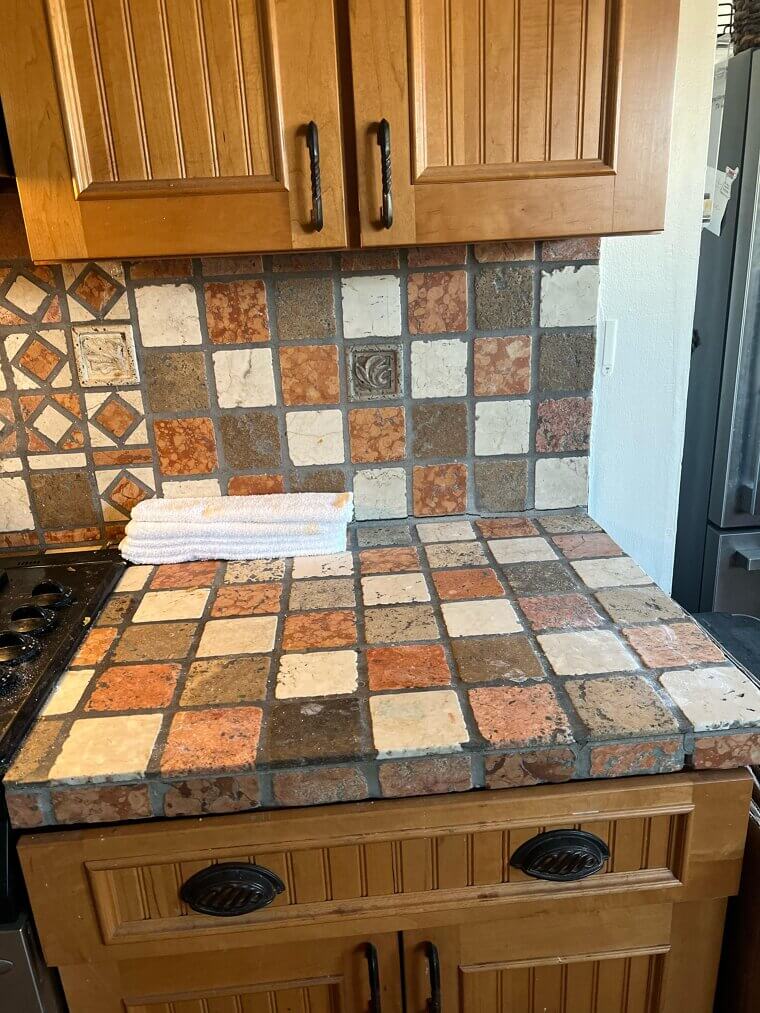 Tile Countertops: The Grout Line Struggle