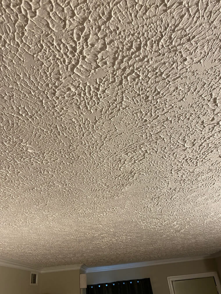 Popcorn Ceilings: The Acoustic Texture That Traps Dust