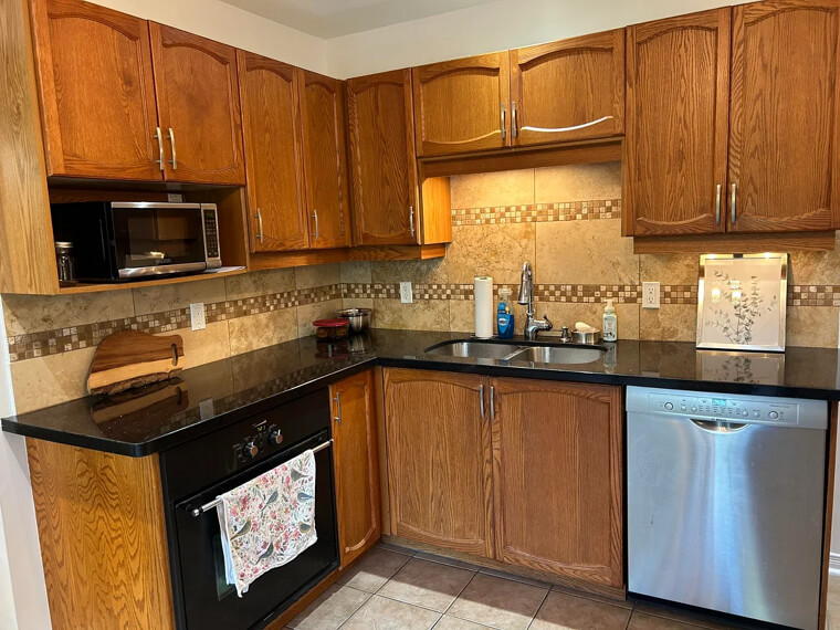 Honey Oak Cabinetry: The Orange Hue of the 90s